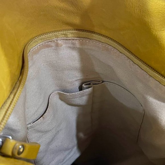 Italian Leather Tote Shoulder Strap Large Handbag Bought and Made in Italy - Picture 14 of 16